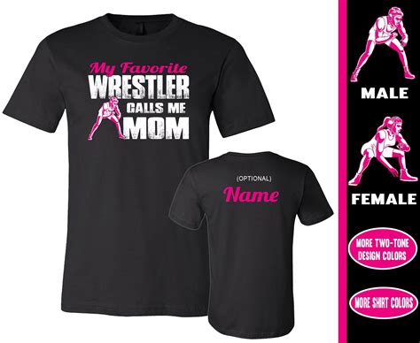 Wrestling Mom Shirts, My Favorite Wrestler Calls Me Mom | Wrestling mom