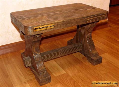 Моя состаренная табуретка своими руками | Madera rustica muebles ...