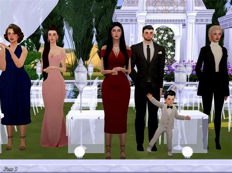 Позиции Свадебная церемония - Разное - Моды для Sims 4