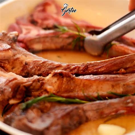 Хонины шарсан хавирга/ Fried mutton ribs | Gertee хонины хавирга шарж ...