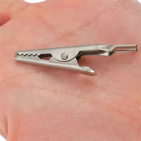 8 PCS 304 Stainless Steel Alligator Clip Electrical Clamps Wire Clips ...