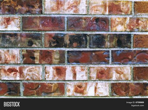 fake brick detail image photo  trial bigstock