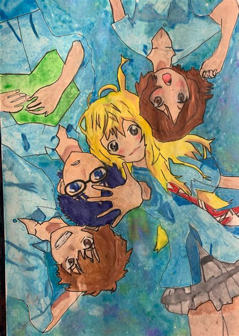 Your Lie in April Fan art | Art Amino
