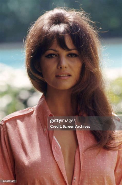 Claudia Cardinale Italian actress publicity portrait circa 1967. News