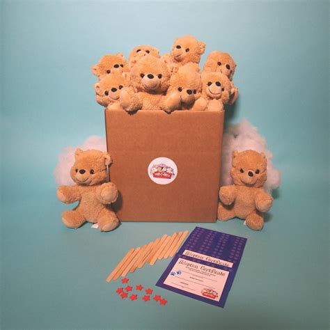 Brown Teddy Bear Making Kits 10 Pack basic No T Shirts Partpets - Etsy