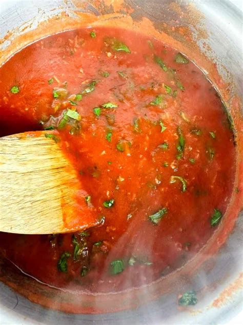 The Best Real Italian Tomato Sauce (Homemade Spaghetti Sauce ...