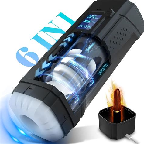 Amazon.com: 6 in 1 Automatic Male Masturbator Cup - Electric Male Sex