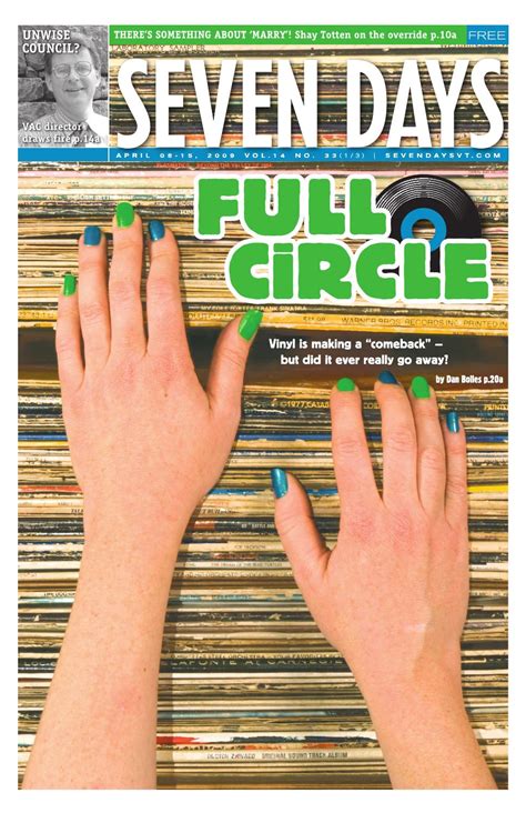 Seven Days, April 8, 2009 by Seven Days - Issuu