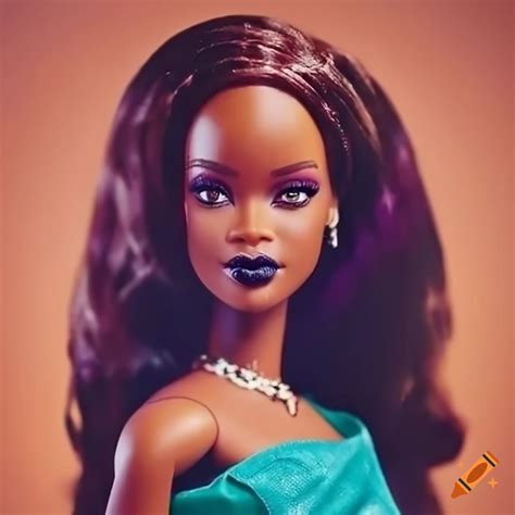 Barbie doll depiction of beautiful rihanna in high quality 8k image on ...