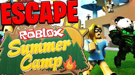 NEW ESCAPE THE ROBLOX SUMMER CAMP! - YouTube