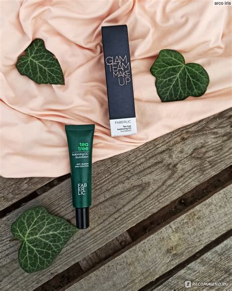 Тональный крем Faberlic для лица Tea Tree Balancing CC Glam Team ...