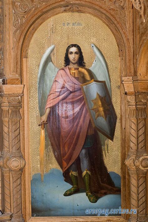 Архангел Михаил икона иконостаса Elk Pictures, Angel Pictures ...