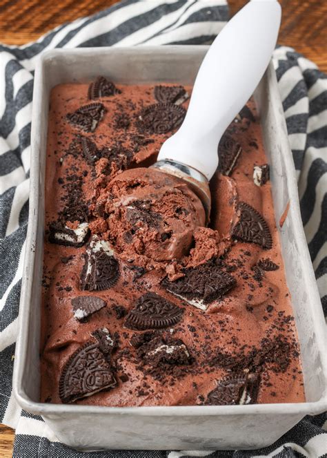 Heavenly Hash Ice Cream - Barefeet in the Kitchen