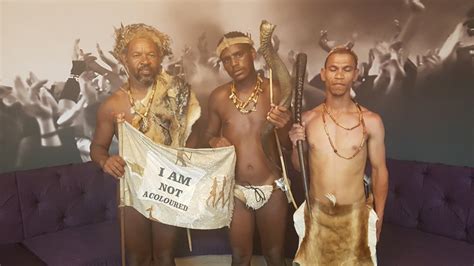 Meet the men who are marching for the recognition of the Khoisan identity