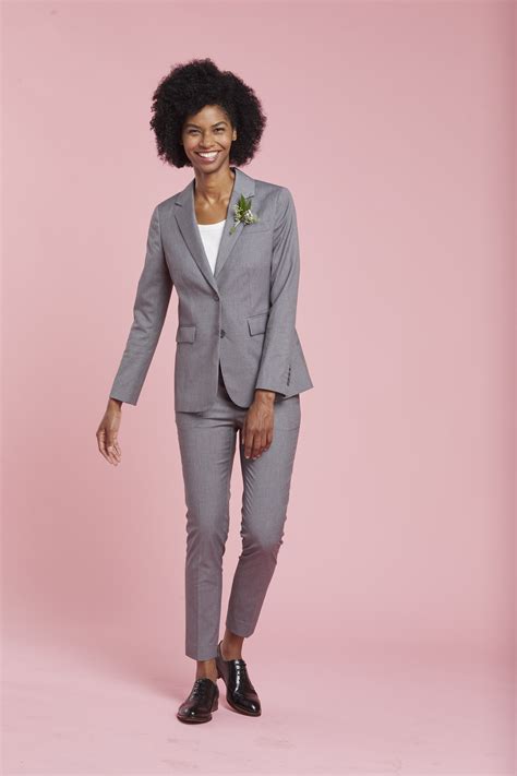 Light Grey Women's Suit | Suits for Work, Weddings & More | Stylish ...