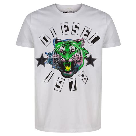 DIESEL MEN'S T-SHIRTS CREW NECK V NECK 29 STYLES SIZE S M L XL XXL