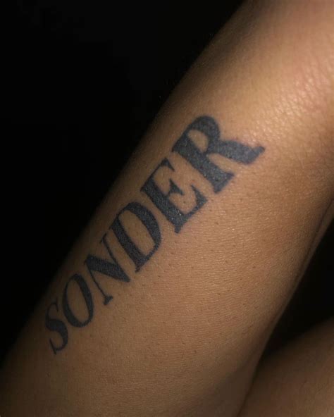 sonder | Elegant tattoos, Simple tattoos for guys, Pretty tattoos