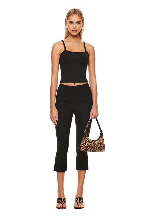 The Shiloh Black Capri Pant | Women's Capri Pants | Nakedvice