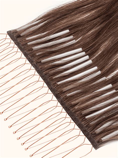 onstage  double density natural body beaded flat weft  extensions