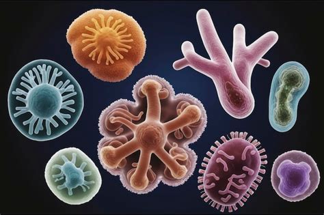 Premium AI Image | microorganisms