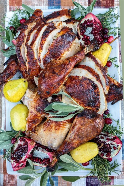 Perfect Brined Roast Turkey | Roast turkey recipes, Turkey recipes