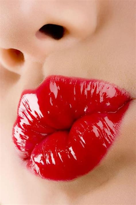 red lips | Губы, Макияж губ, Розовые губы