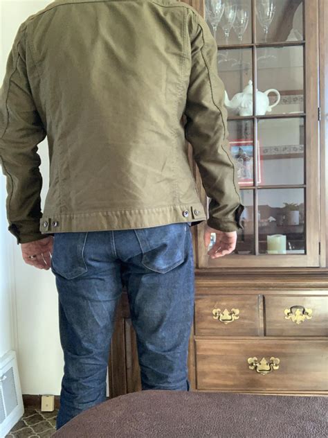 Fit Check - Iron Heart Modified Trucker XXXXL : r/rawdenim