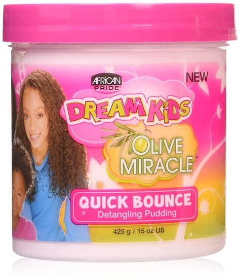 African Pride Dream Kids Olive Miracle Quick Bounce Detangling Hair