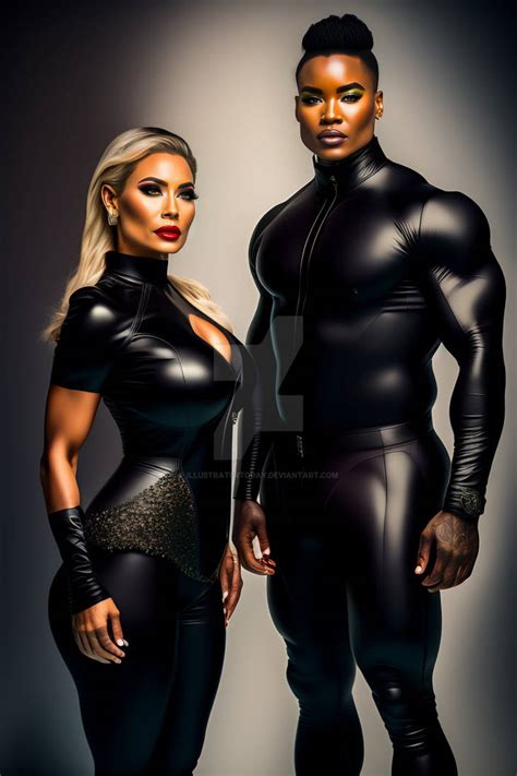 Dominant Latex Woman by illustratertoday on DeviantArt