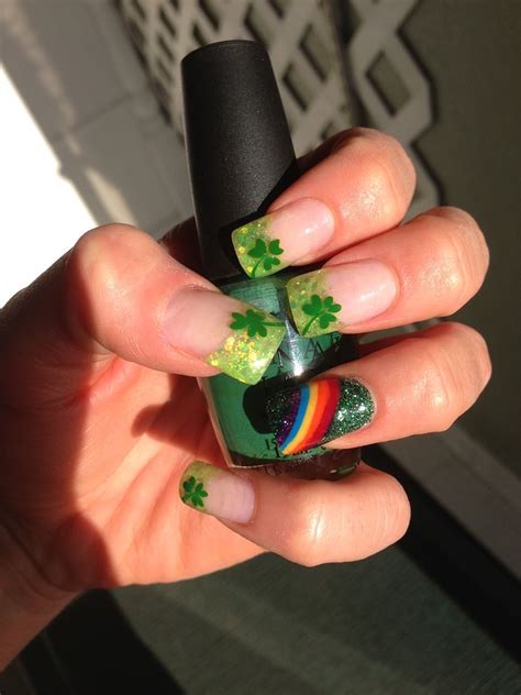 st patrick's day nails ideas 3
