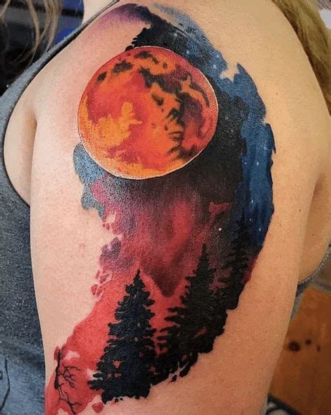 Moon Tattoo You'Ve Always Wanted - Crescent, Full, Moon Phases & More ...