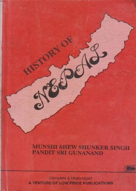 history  nepal munshi munshi shew shunker singh pandit sri