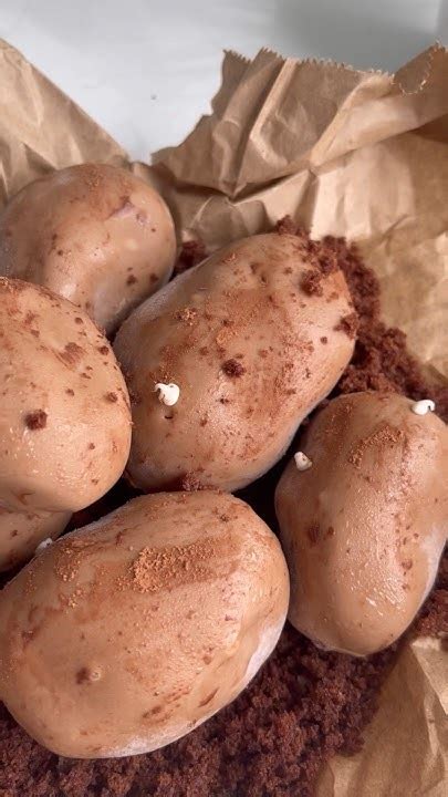 Сладкая КАРТОШКА 🥔😋🤩 #пирожныекартошка #кондитер - YouTube
