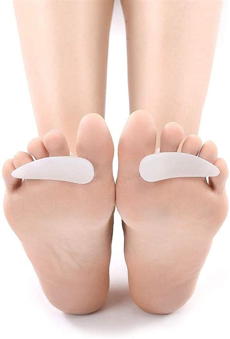 Torubia Gel Hammer Toe Crest Pads (Left/Right) - 4 Pairs Toe