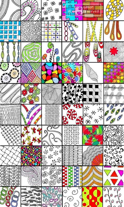 17 Best images about Zentangle for small spaces on Pinterest | Tangled ...