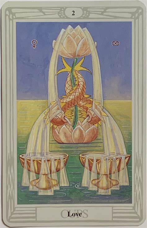 Two of Cups – Love | Thoth Readings