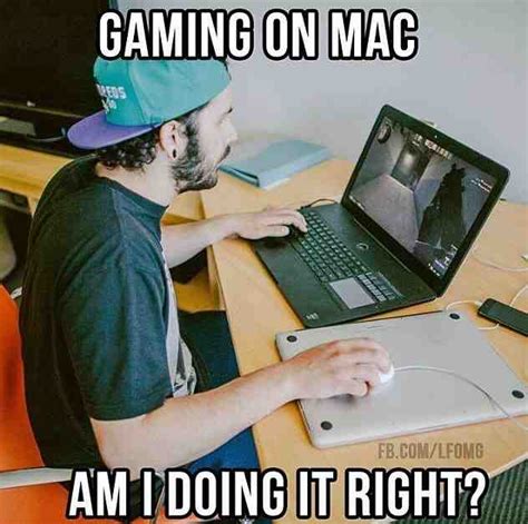 Gaming on a Mac : r/funny