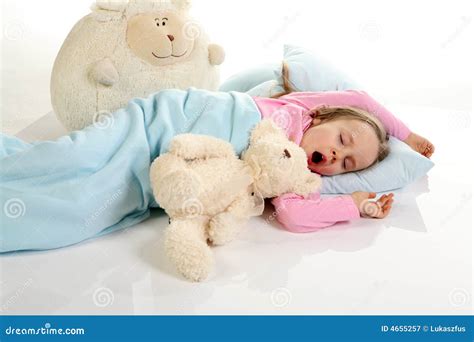 Little Girl Yawning Royalty Free Stock Photography - Image: 4655257