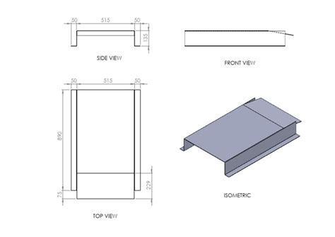sheet bending drawing