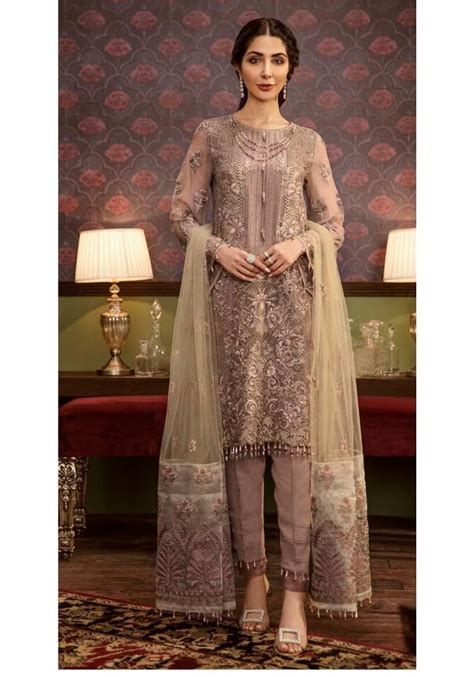FLOSSIE Chiffon Suit 2020 - Master Replica Pakistan
