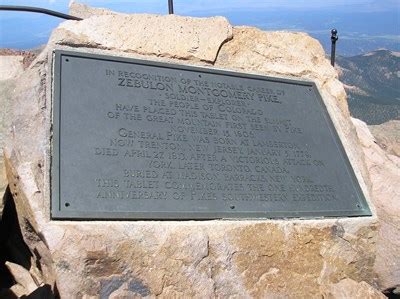 Zebulon Pike Memorial - Pikes Peak, CO - Citizen Memorials on Waymarking.com