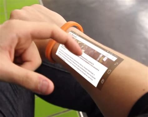 Cicret Bracelet, Smart Bracelet, More Sophisticated than Smart Watch