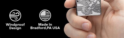 Amazon.com: Zippo "Flying Eagle" Black Matte Lighter, 7793 : Health ...