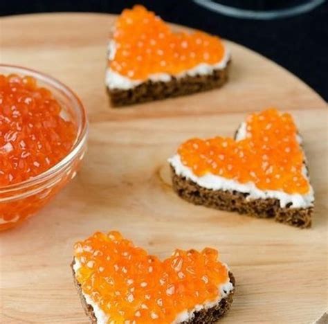 Красная и черная икра