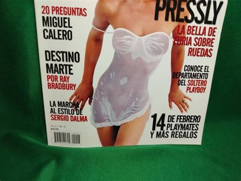 PLAYBOY JAIME PRESSLY Magazine Mexican Edition FEBRUARY 2004 ALIYA WOLF