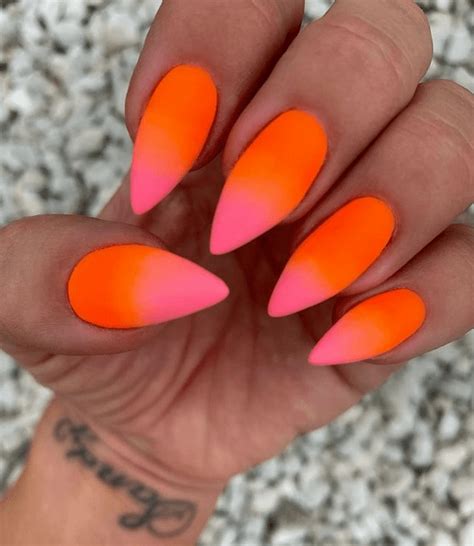 30 Neon Orange Nail Designs for a Summer Mani - The Beauty Pursuit