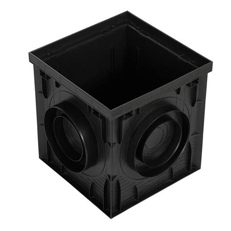 Дождеприемник пластиковый 300х300 мм Standartpark Polymax Basic черный ...