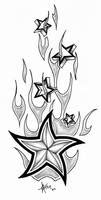 Stars Tattoo by Sandersk on DeviantArt