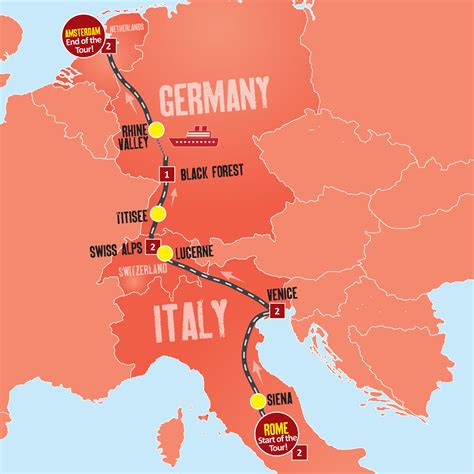 Tour | Rome To Amsterdam | Expat Explore Travel | EX2L