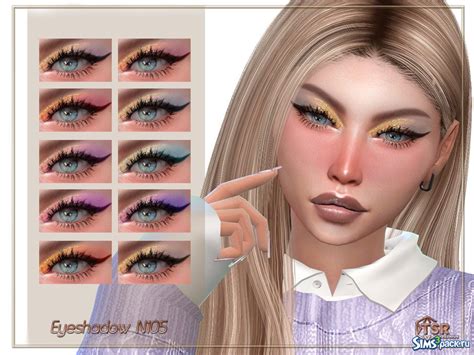 Косметика для Симс 4 - скачать бесплатно косметику для Sims 4